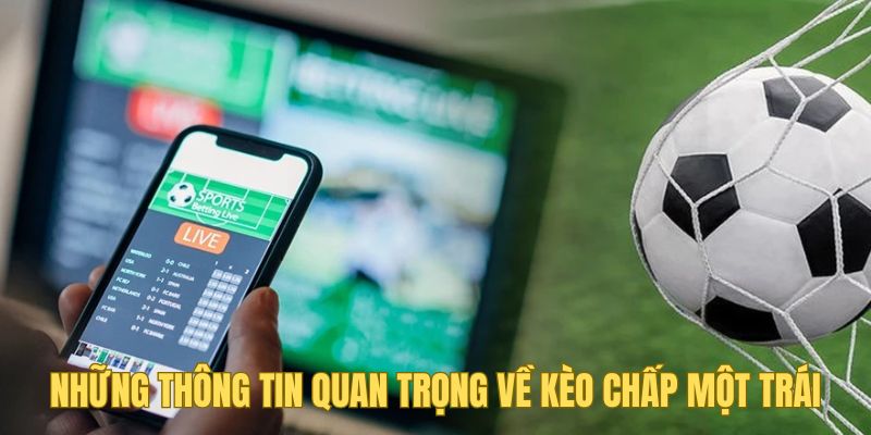 Kèo Chấp Một Trái Five88 - Kiến Thức Trong Cá Độ Bóng Đá 2 Những thông tin quan trọng về kèo chấp 1.0