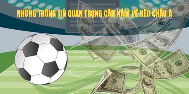 Kèo Châu Á Five88 - Loại Hình Nổi Bật Trong Cá Cược Bóng Đá 2 Những thông tin quan trọng cần nắm về kèo châu Á